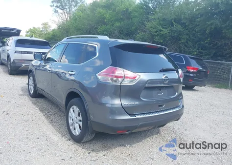 2014 Nissan Rogue Sv from USA, damaged, VIN 5N1AT2MK5EC793817